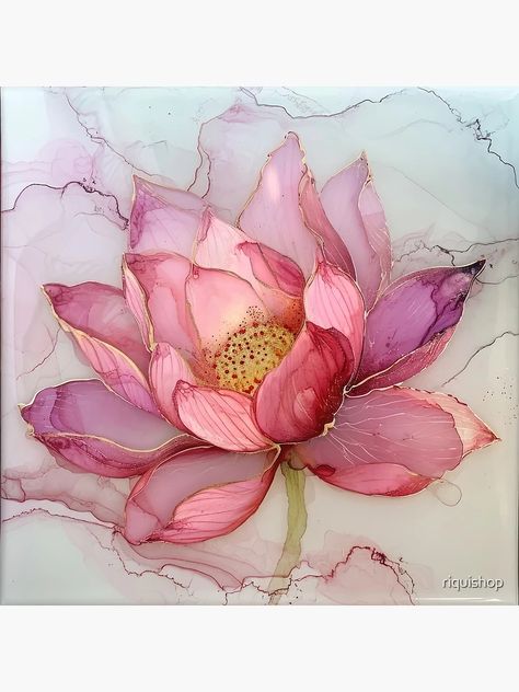 "Lotus Blush" Art Board Print for Sale by riquishop | Redbubble Lotus Art Paint, Lotus Paintings, Lotus Wall Painting, Lotus Wall Art, Indian Lotus Painting, Lotus Flower Indian Art, Acrylic Painting Lotus Flower, Lotus Flower Digital Art, Pink Lotus Painting