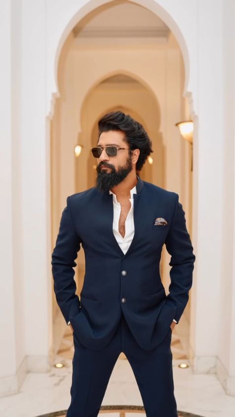 Formal Men Poses, Engagement Blazer For Groom, Formal Engagement Look For Men, Pose In Suit Men, Kurta For Engagement For Men, Groom Blazer Wedding, Wedding Jodhpuri For Men, Blazer Poses For Men, Jodhpuri For Groom