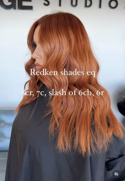 Copper Redken Shades Eq Formulas, Copper Vs Red Hair, Redken Shades Eq Formulas Copper Blonde, Redken Golden Copper Formula, Red Hair Level Chart, Ginger Redken Formula, Cooper Shades Eq Formula, Ginger Copper Hair Formula, Shades Eq Light Copper Formula