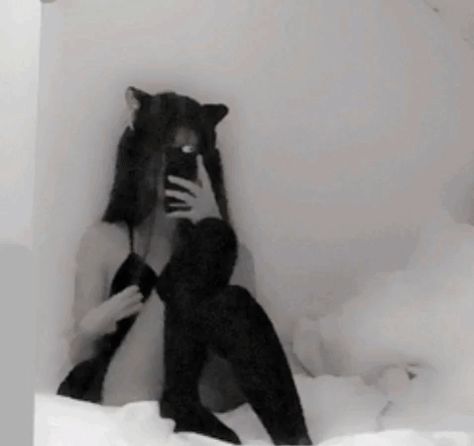 Animated gif uploaded by m. Find images and videos about gif and edgy on We Heart It - the app to get lost in what you love. A Woman, Gif, Black And White, Bed, Hair, White, Black