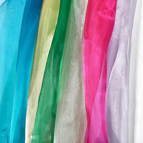 Organza Fabric Product Guide Organdy Fabric, Fabric Drape, Crystal Wedding Dress, Diy Crafts Paper Flowers, Fashion Articles, Organza Fabric, Pageant Dresses, Draped Fabric, Apparel Fabric