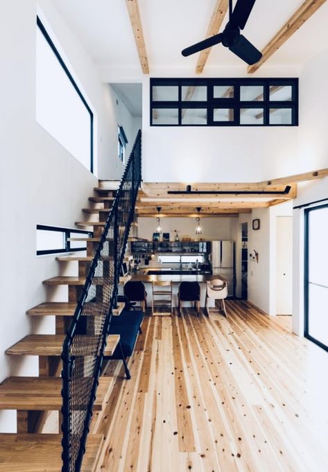 Tiny House Skeen | Facebook Loft Type House, Small Loft Apartments, Philippines House, Apartemen Studio, Loft Type, Loft House Design, Tiny House Interior Design, Tiny House Loft, House Loft