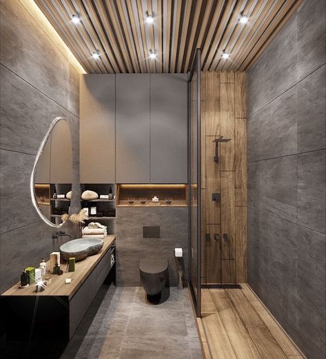 Drømme Bad, Design Interior Baie, Bathroom Interior Design Modern, Bilik Air, Modern Small Bathrooms, Modern Bathroom Tile, Bathroom Inspiration Modern, Washroom Design, Bathroom Redesign