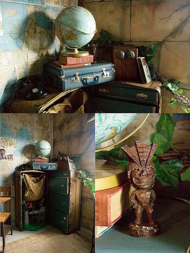 Indiana Jones inspired bedroom | blogging on my photo blog i… | Flickr Indiana Jones Room, Travel Themed Bedroom, Adventure Room, Travel Room, Disneyland Rides, Adventure Decor, Room Inspired, Adventure Theme, Themed Bedroom