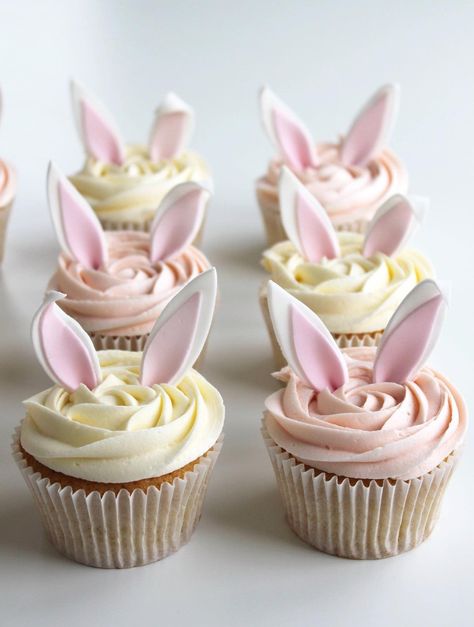 Easter Cupcake Decorating Ideas, Cupcake Ideas For Kids, Cute Easter Cupcakes, Easter Cupcake Ideas, Easter Treats For Kids, Easter Cupcakes Decoration, Bunny Birthday Theme, Easter Cupcakes Easy, Cupcakes For Kids