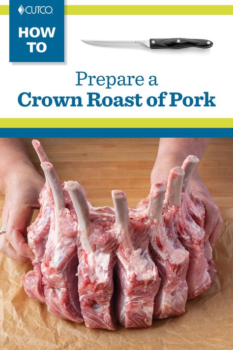 Side Dishes For Crown Roast Pork, Beef Crown Roast, Crown Of Pork Roast Recipe, Lamb Crown Roast Recipes, Pork Loin Crown Roast Recipe, Pork Crown Roast With Stuffing, Crown Pork Roast Recipes Holidays, Pork Crown Roast Christmas, Smoked Pork Crown Roast