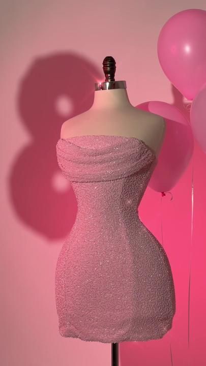 Birthday Dresses Pink, 18th Birthday Dress, Pink Birthday Dress, Classy Prom, Oh Polly Dresses, Birthday Fits, Classy Prom Dresses, Pink Homecoming Dress, Prom Dress Inspiration