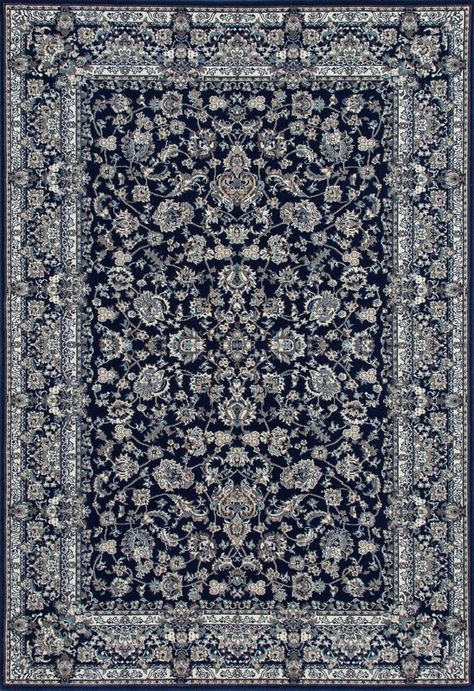 Art Carpet Kensington Navy Area Rug & Reviews | Wayfair Navy And White Rug, Maze Print, Persian Rug Designs, Jewel Tone Colors, Persian Blue, Rug Direct, Navy Rug, Navy Area Rug, Miniature Crafts