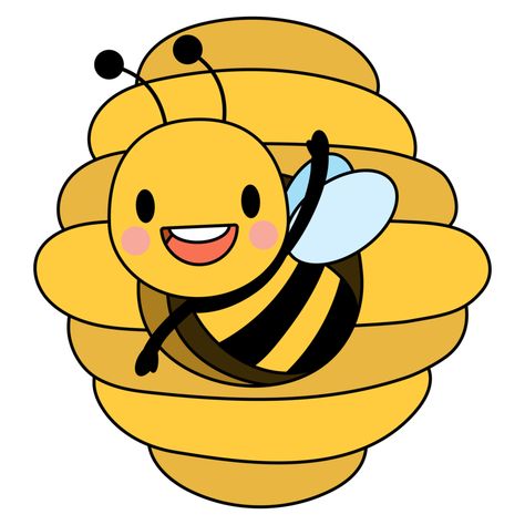 Honey Bee Filled Clipart Honey Bee Clipart, Bee Clipart, Bee Dress, Face Icon, Dress Drawing, Smile Face, Honey Bee, Free Png, Public Domain