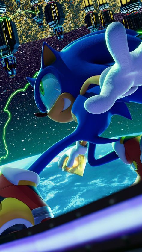 Cool Sonic Pictures, Sonic Iphone Wallpaper, Sonic Wallpaper Iphone, Wallpaper Sonic, Sonic Wallpaper, Sonic Pics, Video Game Images, Sonic Unleashed, Sonic Adventure 2