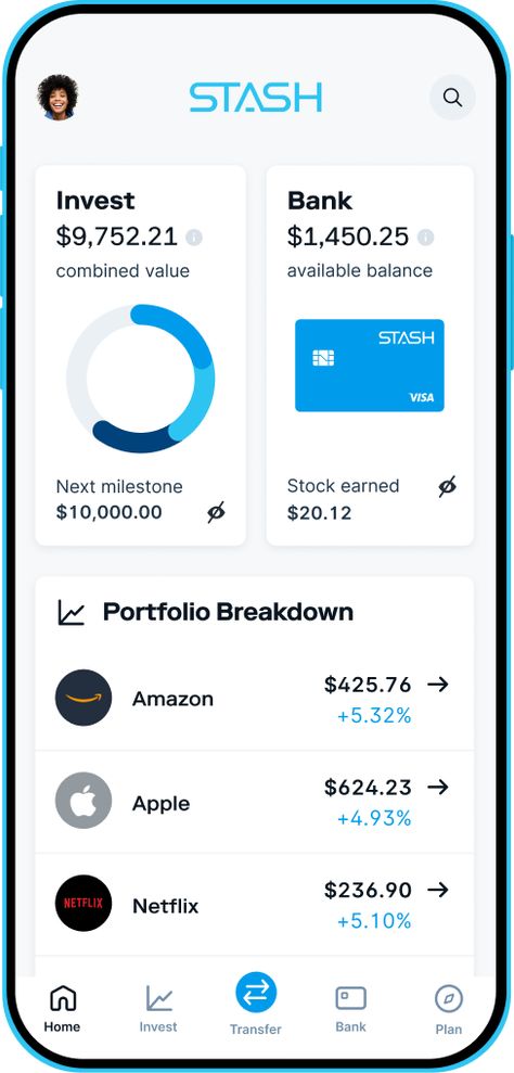 Get Stash | Stash Investment Website, Personal Finance App, Investing Ideas, Investment App, Investing Apps, Hustle Money, Money Lessons, Finance Apps, Investing 101