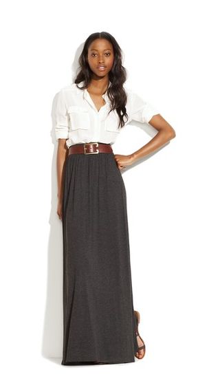 Broke and Bougie: Summer Work clothes on a budget (that also don't show sweat) Maxi Skirt Professional Outfits, Rok Outfit, British Country, Nicole Richie, Wardrobe Ideas, Professional Dresses, Beautiful Skirts, Fall 2023, Skirt Dress