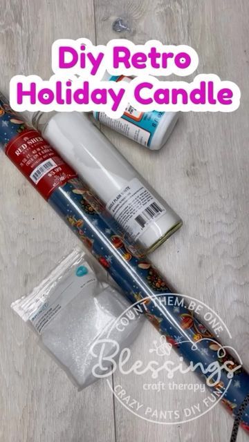 Diy Candles From Old Candles, Christmas Candle Crafts, Dollar Tree Candles, Craft Therapy, Diy Mod Podge, Winter Diy Crafts, Diy Retro, Fall Decor Diy Crafts, Candle Crafts Diy