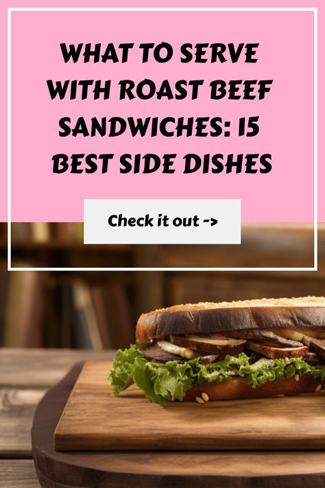 🔥 Elevate your roast beef sandwiches with these 15 Best Side Dishes! 🥪🥗 From crispy fries to tangy coleslaw, we've got you covered! #RoastBeefSandwiches #DeliciousSides #FoodieHeaven Roast Beef Sandwich Sides, Spicy Pickled Onions, Spicy Korean Beef, Spicy Sriracha Chicken, Spicy Buffalo Chicken Dip, Tangy Coleslaw, Hot Beef Sandwiches, Roast Beef Sandwich, Spicy Buffalo Chicken