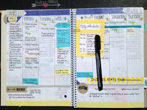 If/when I move into a bigger notebook, I like this DIY layout. Daily Planner Diy Notebooks, Homemade Planner Ideas, Homemade Planner Notebooks, Composition Notebook Planner Layout, Happy Planner Daily Layout, Notebook Planner Ideas Layout, Diy Planner Notebook Layout Ideas, Diy Daily Planner Notebook, Diy Calendar Notebook