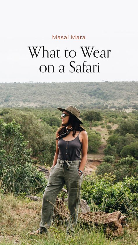 Tanzania Safari Clothing, Masai Mara Safari Outfit, Safari Outfit Women Africa Style, Tanzania Outfit, Safari Chic Outfits, Tanzania Aesthetic, Safari Outfit Ideas, Safari Outfit Women, Masai Mara Safari