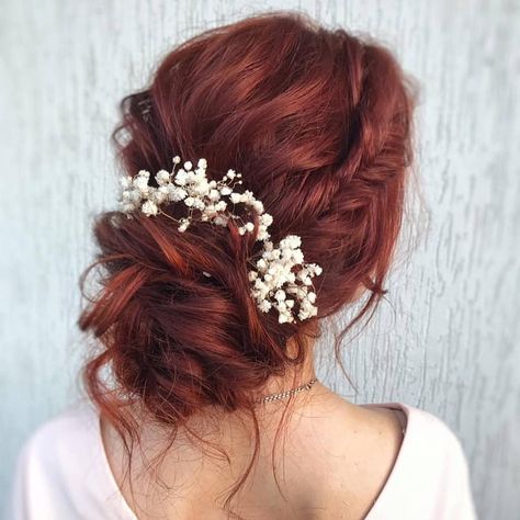 behindthechair.com on Instagram: “* G i n g e r l y 🎋 ... 1st feature on #behindthechair by @julia_alesionok #wedding #upstyle #btcjulia_alesionok #ginger #redhair” Wedding Hairstyles For Red Hair, Wifi Hair, Bridal Hair Updo With Veil, Red Hair Bride, Red Bridal Hair, Boho Bridal Hair, Bridal Hair Updo, Bride Hair, Red Boho