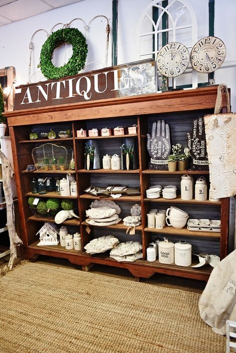 Found Cottage, Antique Store Displays, The Found Cottage, Vintage Booth Display, Vintage Store Displays, Antique Booth Displays, Antique Mall Booth, Antique Booth Ideas, Liz Marie