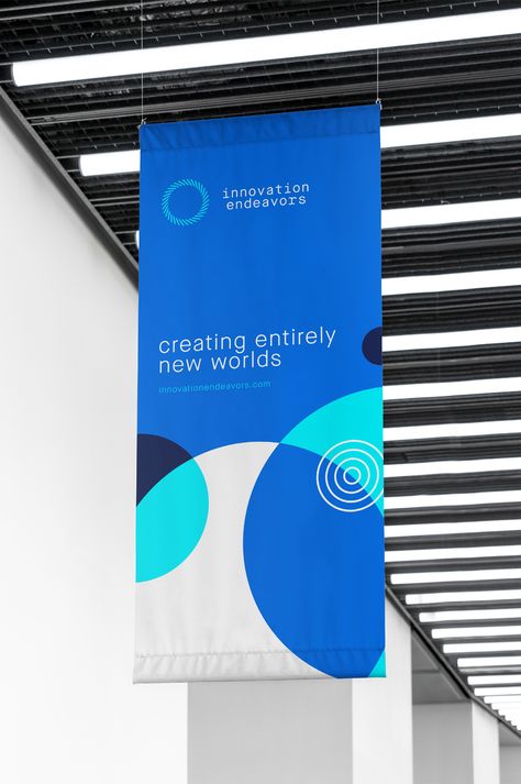 Innovation Endeavors - Mast Pull Up Banner Design, Rollup Design, Rollup Banner Design, Conference Branding, Inmobiliaria Ideas, Logos Retro, Rollup Banner, Banner Design Inspiration, Fotografi Digital