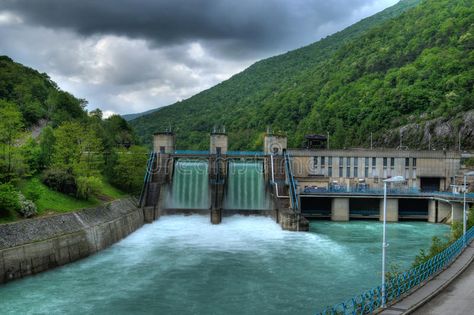 Hydro electric power plant. After rain , #AFFILIATE, #electric, #Hydro, #power, #rain, #plant #ad Hessen, Hydro Power Plant, Hydro Power, Hydroelectric Power Plant, Solar Energy Diy, Hydroelectric Power, Hydro Electric, Green Technology, Wind Energy