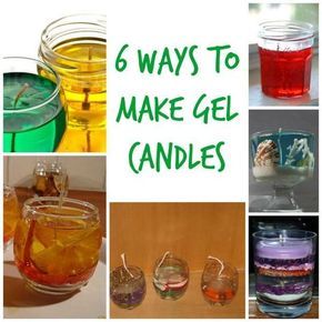 6 Ways To Make Gel Candles Making Gel Candles, Gel Candle Diy, Jelly Candles, Candle Making For Beginners, Gel Wax Candles, Expensive Candles, Hand Dipped Candles, Homemade Scented Candles, Making Candles Diy