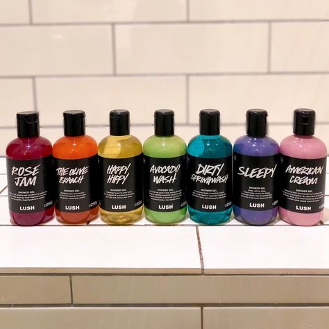 LUSH Leeds Spa on Instagram: “Sing in the shower with our range of shower gels 😍 pick a colour to match your mood! 🌈 Which one is your favourite? 🚿🍓 #LushLeedsSpa #Lush…” Lush Shower Gel, Natural Hair Treatments, Lush Products, Lush Cosmetics, Gel Set, Organic Cosmetics, Natural Moisturizer, Brittle Hair, The Shower