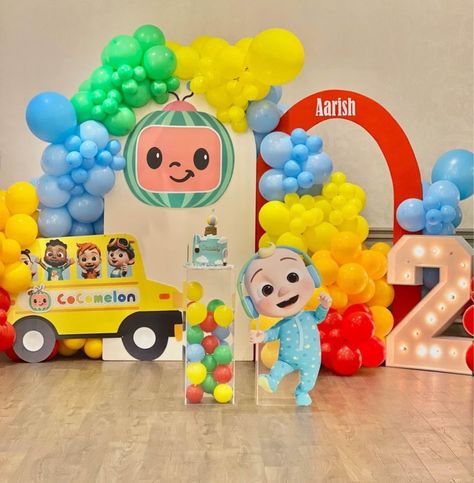 Coco Melon Backdrop, Cocomelon Theme Decoration, Cocomelon Birthday Party Decorations, Cocomelon Birthday Theme Decoration, Coco Melon Theme Party, Coco Melon Birthday Party Ideas, Cocomelon Decoration, Cocomelon Party Ideas For Boy, Cocomelon Birthday Backdrop