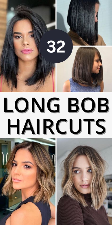 Top 32 Long Bob Haircuts – Fresh Looks for Chic Women in 2024 Shorter In The Back Long In Front Hair, Long A Line Bob Hairstyles, 90s Inspired Haircut Medium, Long Bob Frizzy Hair, Long Inverted Bob With Layers And Bangs, Trendy New Haircuts For Women, Long Bob Hairstyles Straight Hair, Choppy Long Bob Hairstyles For Fine Hair, Hair Cuts Trends 2024