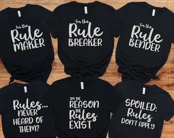 SavvyCustomShirts - Etsy Sister Matching Shirts, Funny Sibling Shirts, Customized Shirts, Family Matching Shirts, Personalized Matches, Sibling Shirts, Family Shirts Matching, Funny Family, Cruise Shirt