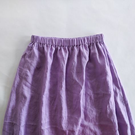 Diy Linen Skirt Free Pattern, Linen Skirt Pattern Free, Diy Long Skirt, Linen Skirt Pattern, How To Make A Skirt, Diy Daisy, Linen Skirts, Diy Skirts, Skirt Pattern Free