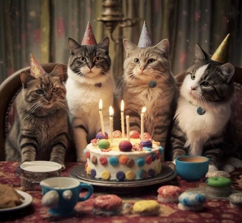 Birthday Wishes With Cats Funny, Funny Animal Birthday Wishes, Funny Cat Happy Birthday, Happy Birthday With Cats Funny, Happy Birthday Wishes With Cats, Birthday Cats Funny, Happy Birthday With Cats, Happy Birthday Animals Funny, Happy Birthday Cat Images