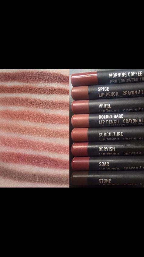 The best mac lip pencil  the nude  color Mac Lip Liner, Lip Pencil Colors, Maquillage Yeux Cut Crease, Mac Lip Pencil, Mac Lip, Best Mac, Mac Lips, Lip Makeup Tutorial, Smink Inspiration