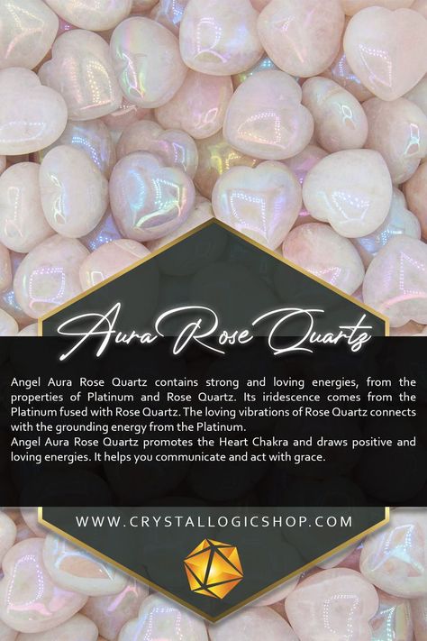 Angel Aura Rose Quartz Meaning, Love Aura, Angel Aura Rose Quartz, Sage And Palo Santo, Stone Meanings, Rose Quartz Meaning, Rose Aura Quartz, Aura Rose Quartz, Rose Aura