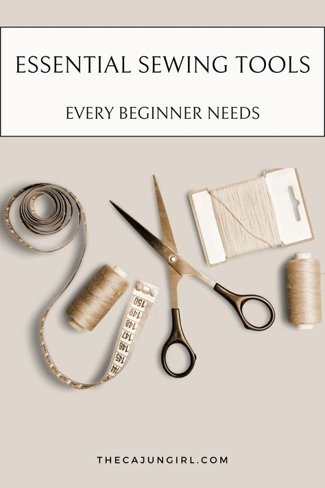 Embarking on your sewing journey can be daunting, and knowing which tools to purchase can make all the difference. Our guide to essential sewing tools for beginners ensures that you are well equipped for your new creative adventure. Discover the must-haves that will help you create stunning projects with ease, confidence, and efficiency. Sewing Courses For Beginners, Sewing Basics For Beginners, Spring Sewing Projects, Spring Sewing, Pattern Weights, Sewing Machine Basics, Sewing Courses, Basic Sewing, Sewing Essentials