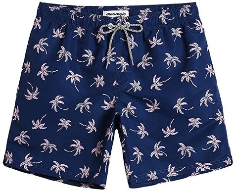 maamgic Mens Beach Wear Shark Quick Dry Surfing Short Swim Trunks Swim Suit with Mesh Lining Light Green | Amazon.com Poolside Activities, Beach Shorts Men, Casual Swimwear, Bathing Suit Patterns, Cargo Shorts Women, Simple Fabric, Mens Bathing Suits, Paisley Shorts, Mens Shorts Summer