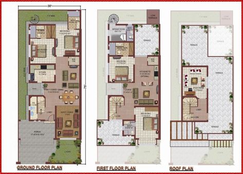 10 Marla House Plans - Civil Engineers PK 5 Marla House Plan, 10 Marla House Plan, Plants Tattoo, 6 Bedroom House Plans, Double Story House, Double Storey House, Basement House Plans, Front Elevation Designs, Duplex House Plans