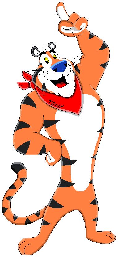 Tony the tiger Tiger From Frosted Flakes, Frosted Flakes Tiger, Frosties Tiger, Tony Tiger, Tony The Tiger, Vampire Diaries Quotes, The Tiger, Box Ideas, Frosted Flakes