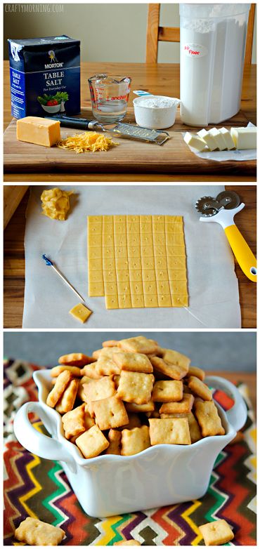 Homemade cheez-it crackers recipe - Great natural snack for kids! #Cheese snacks Superfood Snacks, Homemade Cheez Its, Crackers Recipe, Snack For Kids, Natural Snacks, Homemade Crackers, Popular Snacks, Cheese Snacks, Cracker Recipes