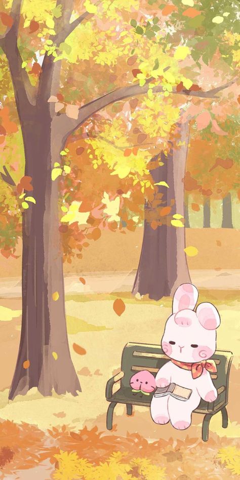 Snoopy Fall, Fall Wallpapers, Pumpkin Painting Ideas, Cute Lockscreens, Arte Do Kawaii, Cute Fall Wallpaper, Cute Pastel Wallpaper, Pumpkin Painting, Wallpapers Iphone