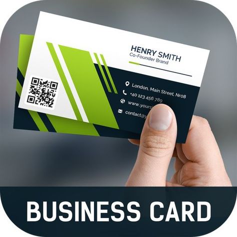 #App Of The Day 21 Jun 2021 Business Card Maker, Free Visiting Card Maker by Radhe Polara https://www.designnominees.com/apps/business-card-maker-free-visiting-card-maker Visiting Card Templates, Create Business Cards, Create A Business, Modern Business Cards Design, Create Your Own Business, Visiting Card Design, Digital Business Card, Visiting Card, Cool Business Cards