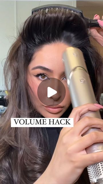 Frouzan M. 💄🇦🇫🇨🇦 on Instagram: "Here’s another volume hack I tried for my girlies and OMGGGGG. The volume speaks for itself 👏🏽 you NEED to try this easy volume hack! #hair #hairhack #volumehack #volumehair #hairgoals #hairstylist #hairfashion #hairart #hairtutorial #hairstyles #hairstyle #hairstyling" Volume On Top Haircut, Hairstyles Mother Of The Groom, Tattoo Captions For Instagram, How To Get Volume In Hair, Hair Volume Hacks, Tattoo Captions, Add Volume To Flat Hair, Boat Tattoos, Maori Tattoo Design