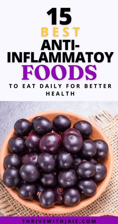 Anti-inflammatory foods to include in your diet. These antiinflammatory foods calm inflammation and boos your health. Calm down systemic inflammation by eating an anti-inflammation diet. Top Antiinflamatory Foods, Any Inflammatory Diet, Foods To Avoid For Inflammation, Antiinflammatory Veggies, Antiinflammatory Breakfasts, Antiflamatory Foods, Anti Inflammation Snacks, Anti Inflammation Meals, Antiinflammatory Food List