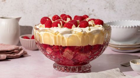 ​Traditional British Trifle Recipe — Tasting Table British Trifle Recipe, British Trifle, English Trifle Recipe, English Trifle, Bread Dipping Oil, British Desserts, Trifle Dish, Leftover Cake, Trifle Recipe