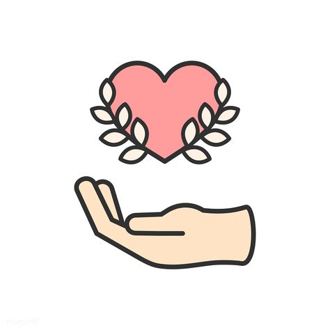 Donate Illustration, Support Icon, Hands Icon, Framed Wallpaper, Icon Icon, Support Services, Free Image, Premium Vector, Free Images