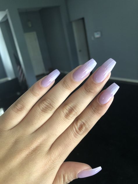 Milky Purple Nails, Light Purple Nails, Toe Nail Color, Purple Nails, Light Purple, Toe Nails, Nail Inspo, Nail Colors, Purple