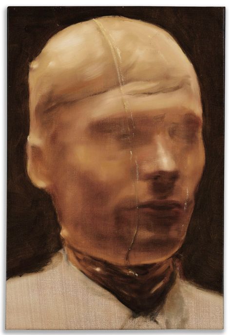 Michaël Borremans (Belgian, b. 1963), The Driver, 2010. Oil on canvas, 58.7 x 40 cm. | ✓ redbubble.com/people/dot-spot | ✓ displate.com/dot-spot | ✓ paypal.me/mozgoder | ✓ ExposiNG GREAT ART siNcE 2015 → arthuntblog.tumblr.com Michael Borremans, History Painting, Figurative Artists, Hannibal Lecter, America Art, Global Art, Vintage Magazines, Art Auction, Figurative Art