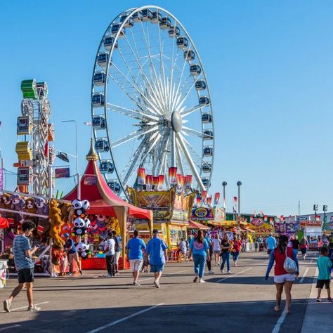 Florida State Fair, Fair Aesthetic, Haunted Carnival, State Fair Of Texas, Texas State Fair, List Of Cities, Fair Rides, Iowa State Fair, Minnesota State Fair