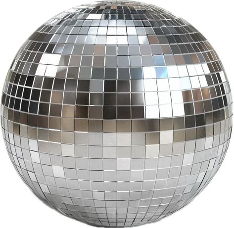 Bola Disco, Disco Png, Disco Ball Png, Dance Png, Mirror Disco Ball, Disco Aesthetic, Classic Mirror, Dance Parties, Mirror Ball