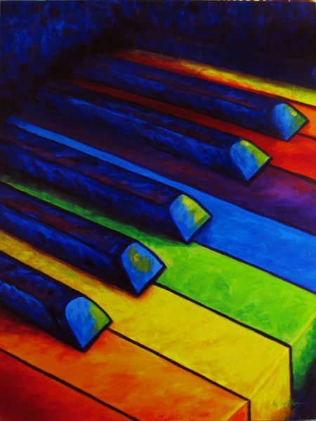 Piano Art, Color Crayons, Piano Keys, Musical Art, Rainbow Fashion, Live Colorfully, Paper Beads, Fashion Gallery, Over The Rainbow