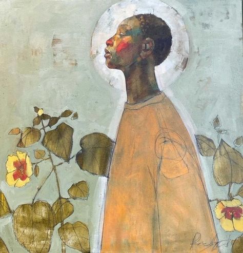 Sakurabreeze Olivia Mae Pendergast, Swamp Hibiscus, Ardith Goodwin, Olivia Pendergast, Art Faces, Golden Painting, Everyday Heroes, Out Of Africa, Closed Eyes